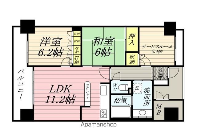アルファステイツ野田IIの間取り写真