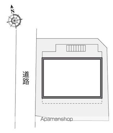 レオパレスＳｅｎｓｕｉ　Ⅱ[1K/19.87m2]の配置図