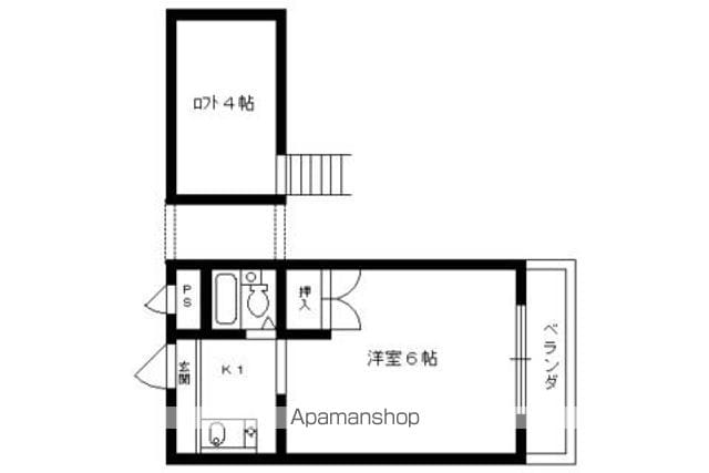 樫原マンションの間取り写真