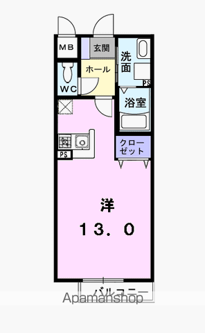 シャン・ド・フルール　Ｂ 103 ｜ 東京都杉並区井草５丁目12-4（賃貸アパート1K・1階・32.30㎡） その2