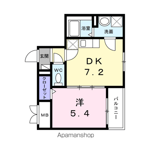 フィオーレの間取り