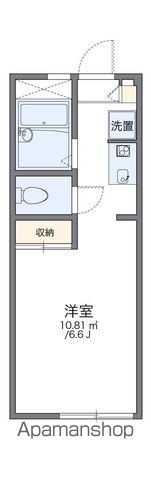 レオパレス極楽寺の間取り