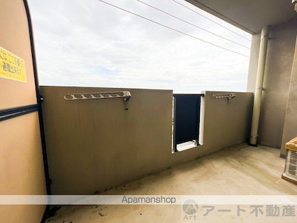 エバーリーブズカワモト[1DK/39.76m2]のバルコニー