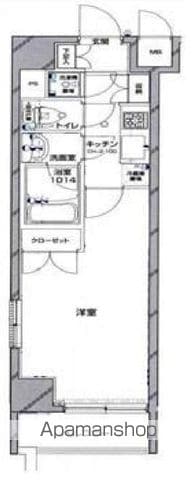 パレステュディオ虎ノ門の間取り写真