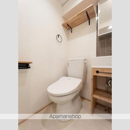 ハイホーム市ヶ谷[1R/27.26m2]のトイレ