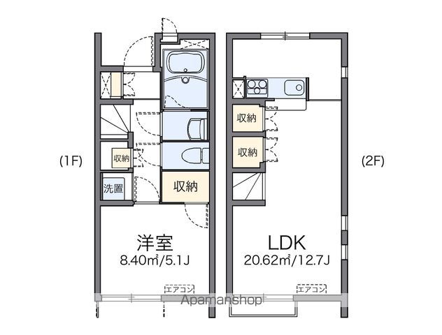 レオネクスト庄五郎 参番館の間取り写真