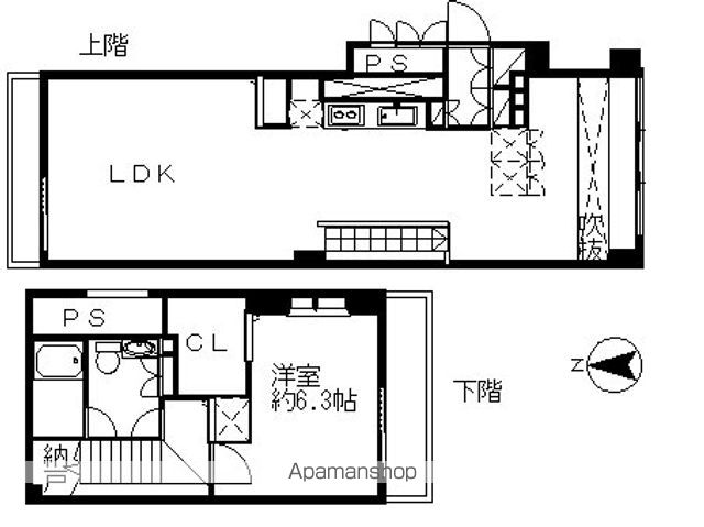 【Ｎ３ユニテの間取り】