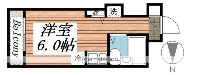 コンフォート長津田 112 ｜ 神奈川県横浜市緑区長津田４丁目17-9（賃貸マンション1R・1階・14.72㎡） その2