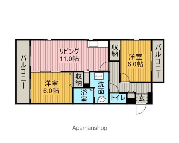 ポニーヒル長久手の間取り写真