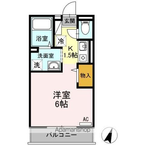 ジュネス西新井 I・IIの間取り写真