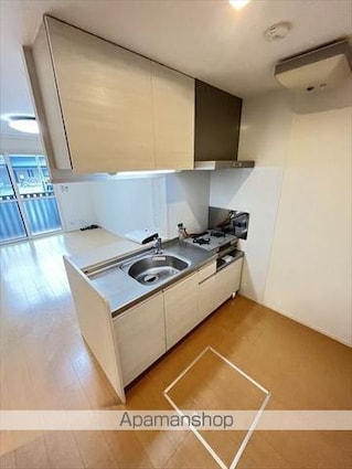 Ｄ－ｒｏｏｍ山口　Ａ棟[1LDK/45.42m2]のキッチン