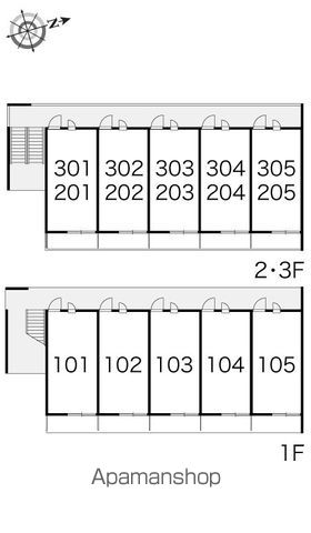 レオパレスおたか森 101 ｜ 東京都国立市谷保7135-6（賃貸マンション1K・1階・23.18㎡） その21