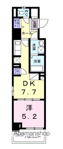 【アビタシオン　グランデの間取り】