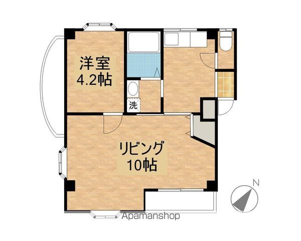 トーシンコーポの間取り写真