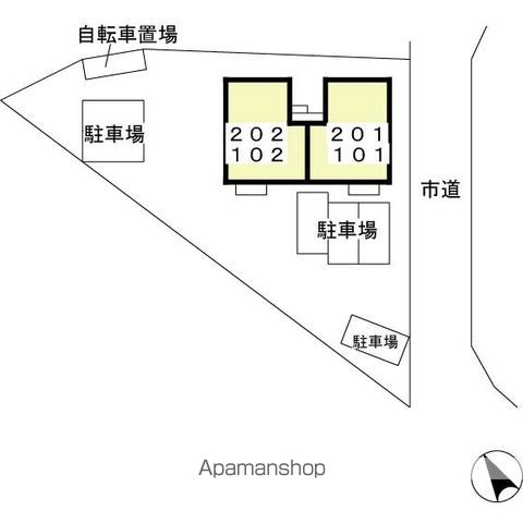 セジュール・ヤノ 202 ｜ 千葉県松戸市河原塚41-1（賃貸アパート2LDK・2階・59.00㎡） その27