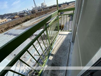 成松アパート[3K/47.52m2]のバルコニー