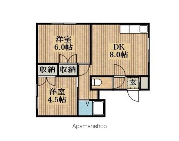 KS・マンションの間取り写真
