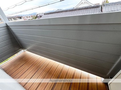 サンシティ長浜Ａ・Ｂ[1K/20.46m2]のバルコニー