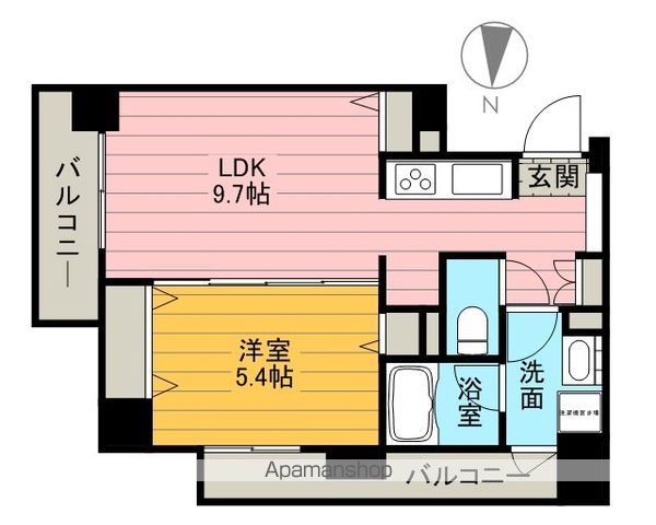 パークアクシス錦糸町の間取り写真