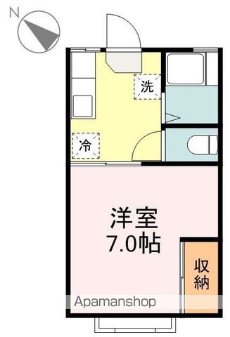 クリスタルAの間取り写真