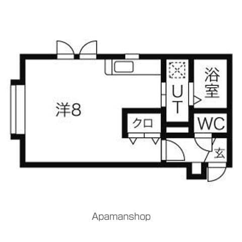 ヴィクトワール澄川の間取り写真