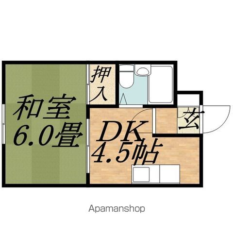 山崎ビルの間取り写真