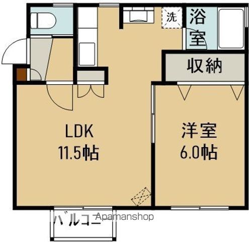 リトルパレットの間取り写真