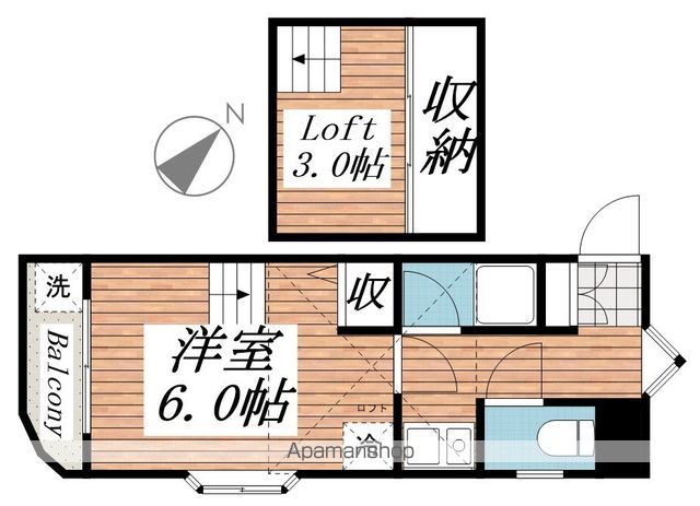 ブレーンコート上本郷の間取り