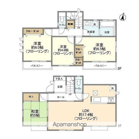 ＫＯＬＥＴ国立谷保１１の間取り