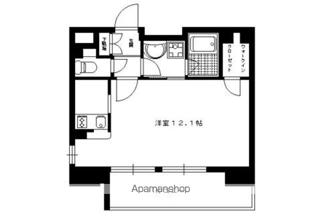 レジディア御所東の間取り写真
