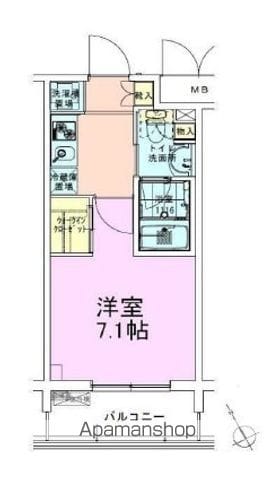 門前仲町レジデンス参番館の間取り写真