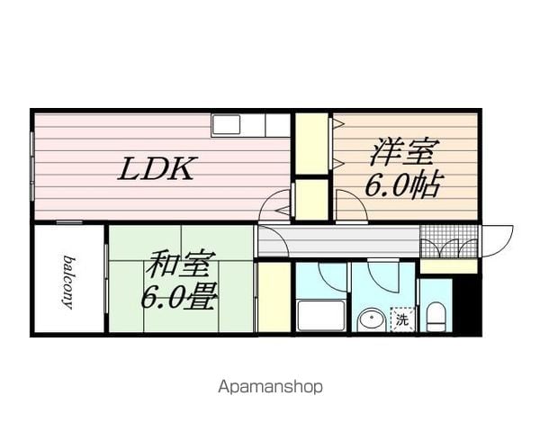 千葉市花見川区幕張本郷のマンションの間取り