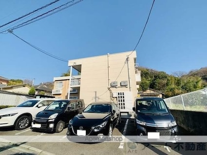 レオパレスシェルフィード山越[1K/19.87m2]の駐車場1