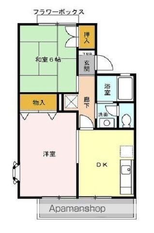 同じ建物の物件間取り写真 - ID:213101718283