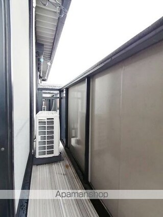 岡山県倉敷市中庄[1K/23.2m2]のバルコニー