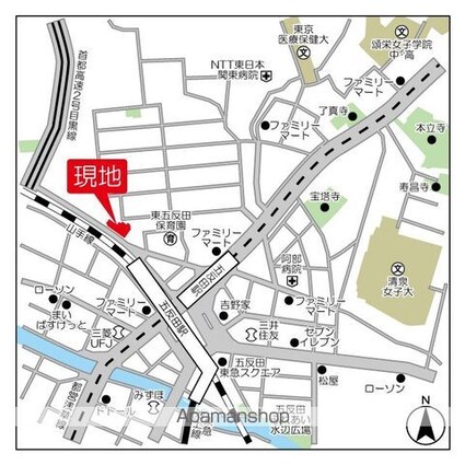 ＬａＳａｎｔｅ池田山[1LDK/54.56m2]の外観1