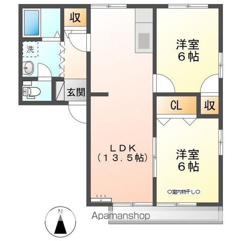 フレグランス前田A棟の間取り写真