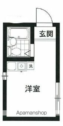 アーバンプレイス高円寺[1R/11.05m2]の間取図