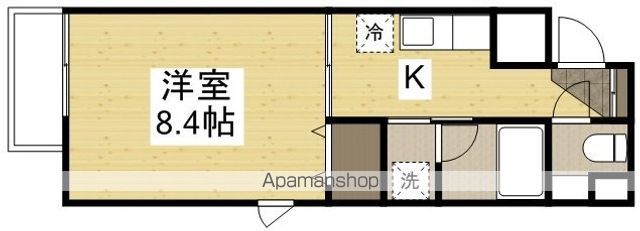 アミスター大供の間取り写真
