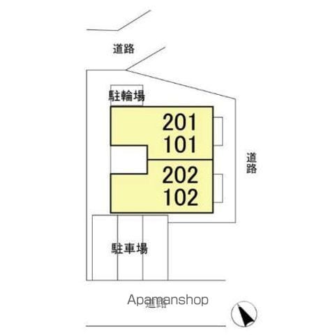 レーブメルベーユ弐番館 201 ｜ 千葉県船橋市三山５丁目27-23（賃貸アパート1LDK・2階・45.84㎡） その16