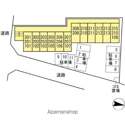 東亜ハーモニー蘇我 213 ｜ 千葉県千葉市中央区稲荷町３丁目14-5（賃貸アパート1K・2階・21.23㎡） その11