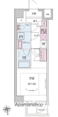 ＡＬＴＥＲＮＡ神楽坂Ⅱの間取り