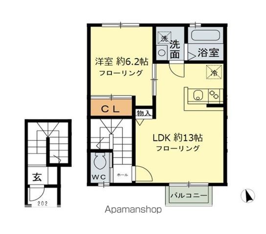 AZURの間取り写真