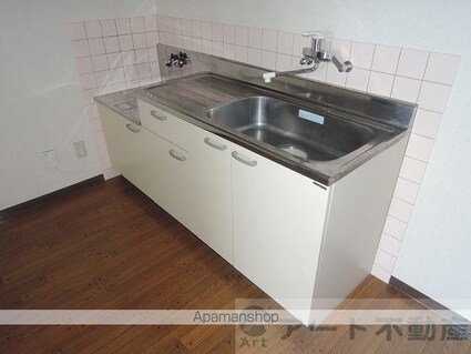 ベルエアー樽味[1K/30.6m2]のキッチン