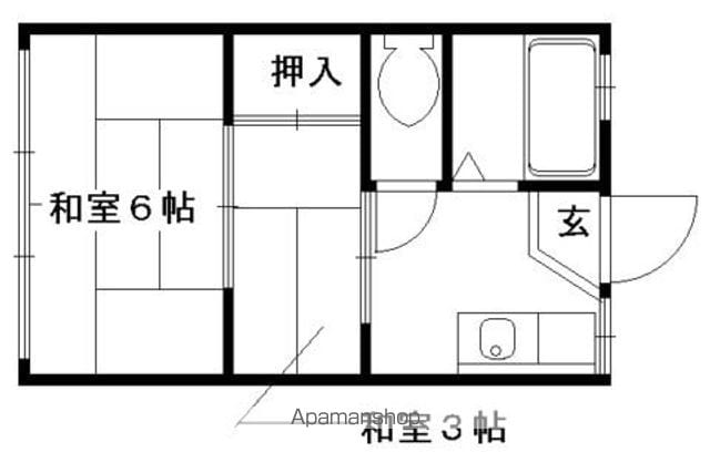 光マンションの間取り写真