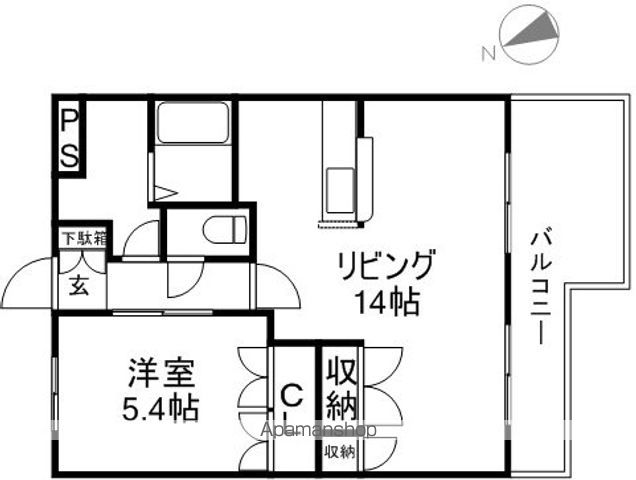 フォレストガーデンの間取り写真