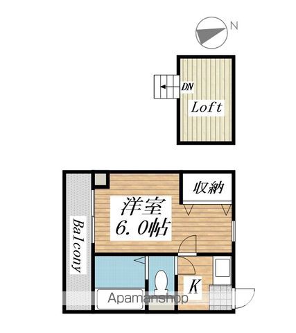 【プレアール若園Ⅱの間取り】