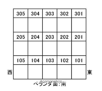 清城コーポラス[3DK/60m2]の外観3
