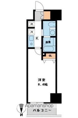 ウィルテラス千葉中央 609 ｜ 千葉県千葉市中央区本千葉町6-9（賃貸マンション1K・6階・25.07㎡） その2