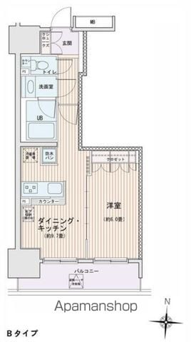 エスティメゾン錦糸町IIの間取り写真
